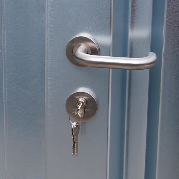 FOCO® 10 fods container galvaniseret med dobbeltdør på den korte side - Image 3
