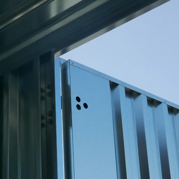 FOCO® 10 fods container galvaniseret med dobbeltdør på den korte side - Image 6
