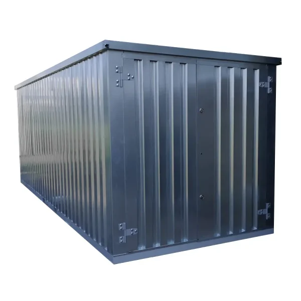 FOCO® 40 fods container galvaniseret med dobbeltdør på den korte side