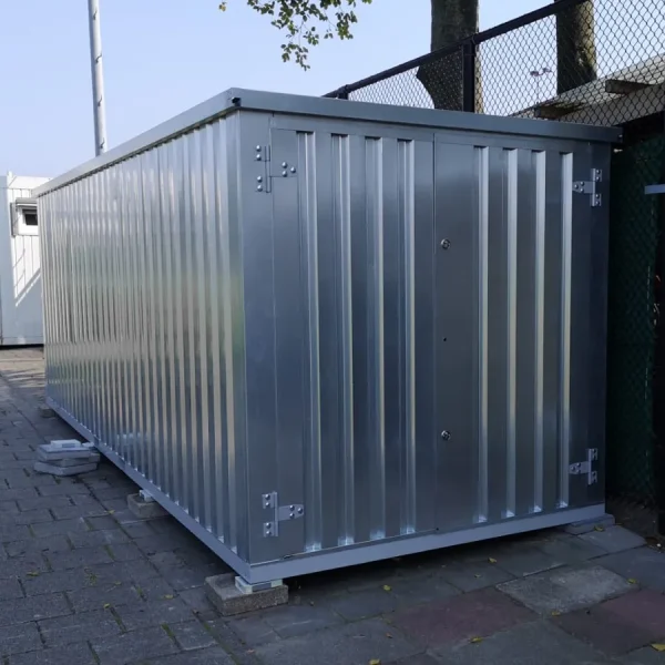 FOCO® 40 fods container galvaniseret med dobbeltdør på den korte side - Image 2