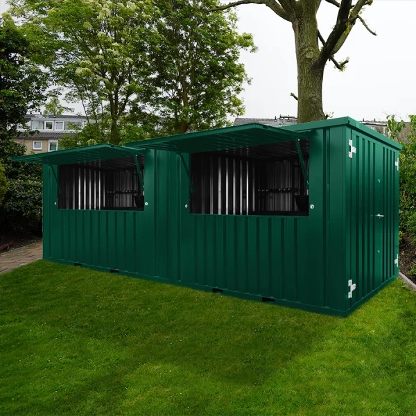 Bar Container 6x2 XL Meter grøn RAL 6005 - Image 2