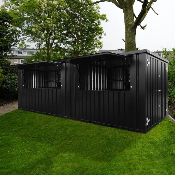 Bar Container 6x2 XL Meter grøn RAL 6005 - Image 4