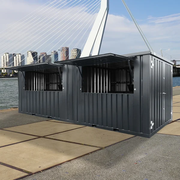 Bar Container 6x2 XL Meter Antracit RAL 7016 - Image 2