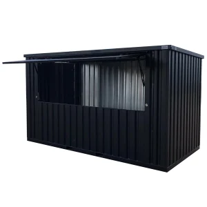 Bar Container 4x2 Meter Sort RAL 9005