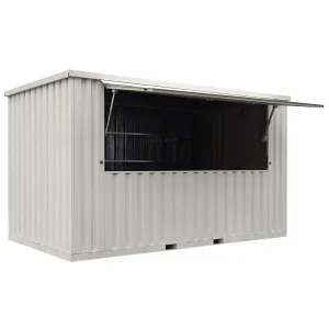 Bar Container 4x2 Meter hvid RAL 9016