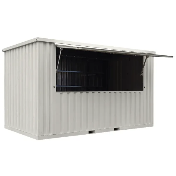 Bar Container 4x2 Meter hvid RAL 9016