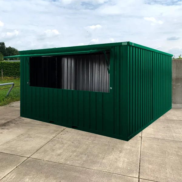 Bar Container 4x4 Meter grøn RAL 6005 - Image 2