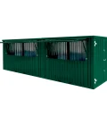 Salgsvogn 8x2 Meter grøn RAL 6005
