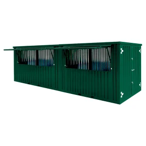 Bar Container 8x2 Meter grøn RAL 6005