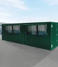 Salgsvogn 8x2 Meter grøn RAL 6005 - Image 2