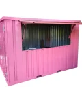 Food truck 3x2 XL Meter Rosa RAL 3014