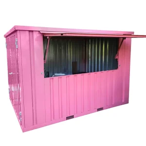 Bar Container 3x2 XL Meter Rosa RAL 3014