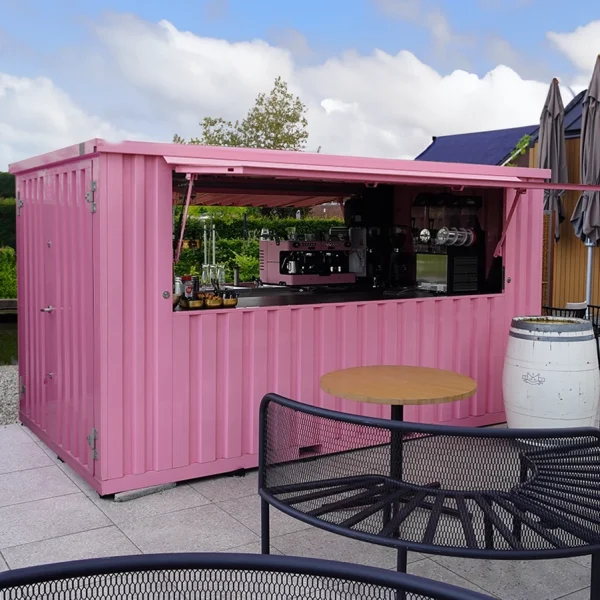 Bar Container 4x2 Meter Rosa RAL 3014 - Image 2
