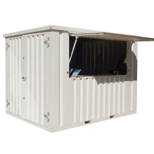 Bar Container 3x2 Meter hvid RAL 9016