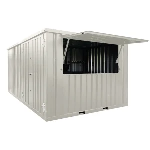 Bar Container 4x3 Meter hvid RAL 9016