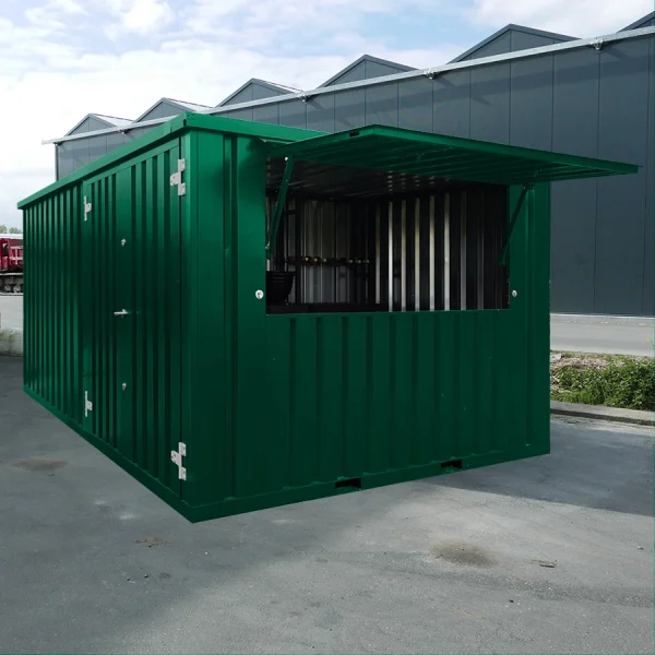 Bar Container 4x3 Meter grøn RAL 6005 - Image 2