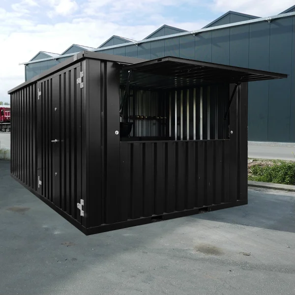 Bar Container 4x3 XL Meter Sort RAL 9005 - Image 2