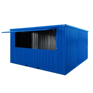 Bar Container 4x4 XL Meter blå RAL 5012