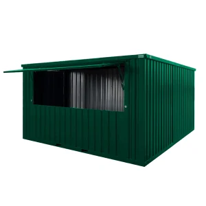 Bar Container 4x4 Meter grøn RAL 6005