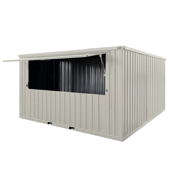 Bar Container 4x4 Meter hvid RAL 9016