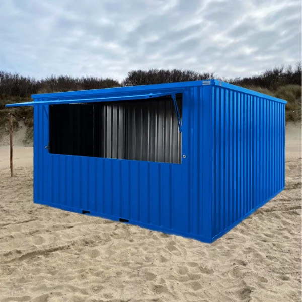 Bar Container 4x4 Meter blå RAL 5012 - Image 2