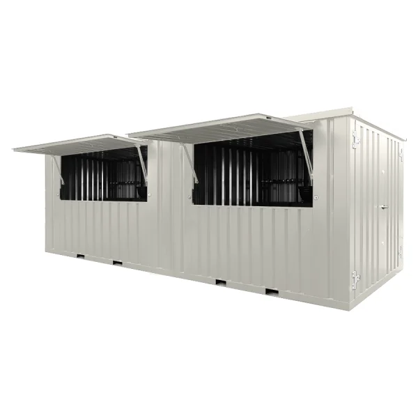 Bar Container 6x2 XL Meter hvid RAL 9016