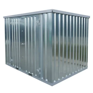 FOCO® 40 fods container galvaniseret med dobbeltdør på den lange side