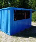 Bar Container 3x2 Meter Rosa blå RAL 5012 - Image 2