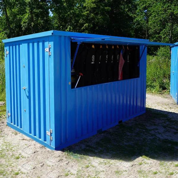 Bar Container 3x2 XL Meter blå RAL 5012 - Image 2