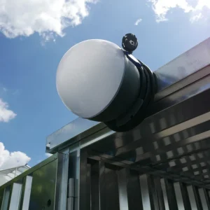 Lampe til container