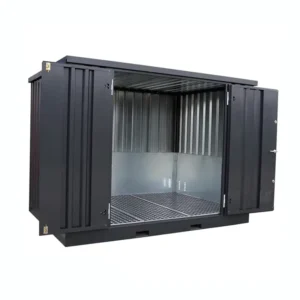 Miljøcontainer Med Maling 2 X 2 Meter