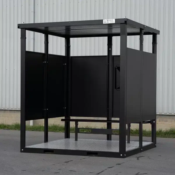 Røgerum 2 x 2 Meter RAL 9005 - Image 4