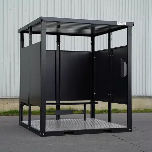 Røgerum 2 x 2 Meter RAL 9005 - Image 2
