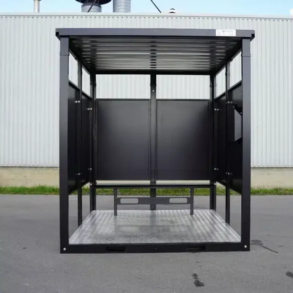 Røgerum 2 x 2 Meter RAL 9005 - Image 3