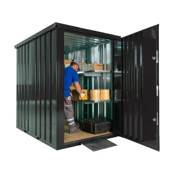 Havenlager 1,5 x 2,2 Meter RAL 7016